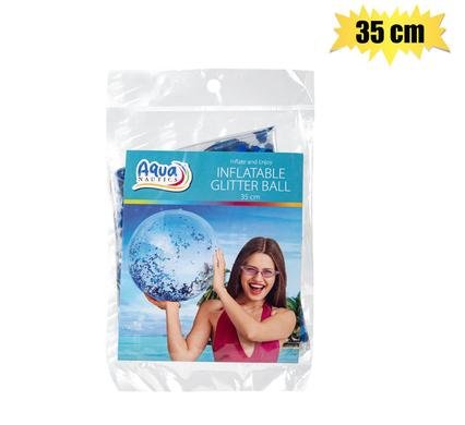 Aquanautics glitter ball asst 35cm