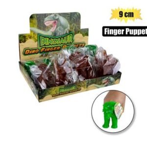 Animals dinosaur finger puppet 9cm
