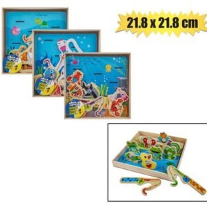 Edu wood fishing game 21.8x21.8cm