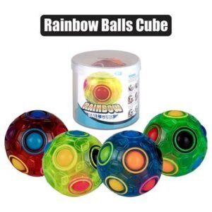 Edu cube rainbow ball