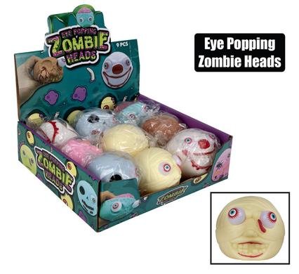 Novelty pop eye zombies asstd