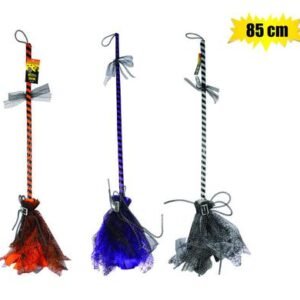 Novelty halloween witch broom 85cm