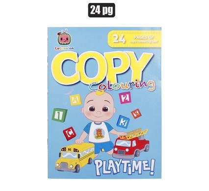 Book colouring cocmelon 24p
