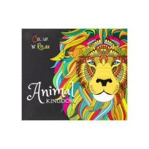 Book colouring and relax animal kindom