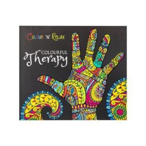 Book colouring and relax colour therapy
