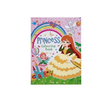 Book colouring princess