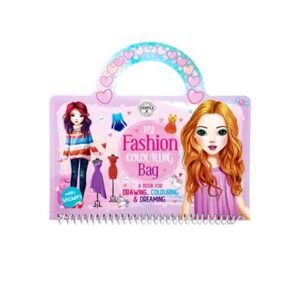 Book activity fashion colouring bag