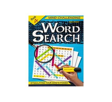 Book puzzle mind challenge wordsearch 4