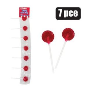 Sweet lolly cc strip 7pc cherry (th)