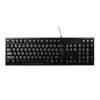 Port Connect Office Budget Wired Keyboard-Black
