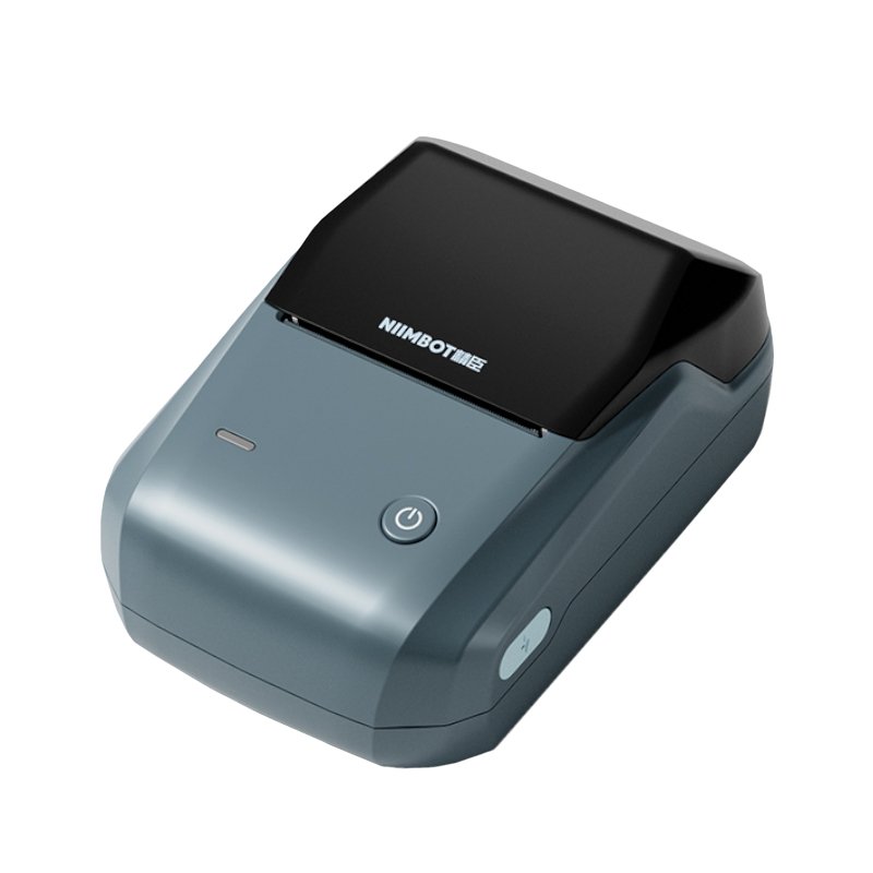 Niimbot B1 Portable Thermal Label Printer - Lake Blue - Image 2
