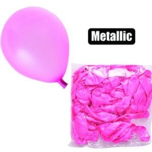 Balloons helium 1pc metallic pink f-01
