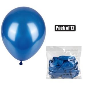 Balloons helium 1pc metallic blue f-01