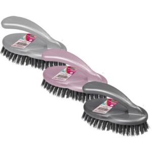 Scrubbing brush plastic back zeplin