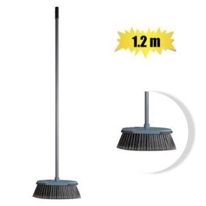 Broom practica 1.2m handle upright