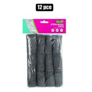 Steelwool pads 12pc 72g