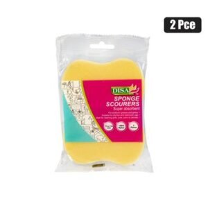 Scourer foam curved shape 2pc