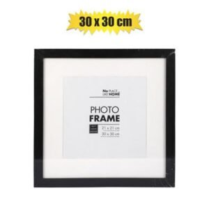 Picture-frame pl shadow box 30x30cm blk