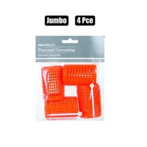 Hair curlers pl 4pc jumbo orange