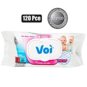 Voi wet-wipes 120pc 16x19cm honeycomb