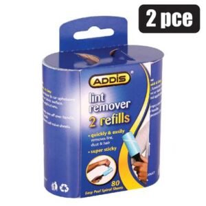 Lint remover sticky sheets refills 2pce