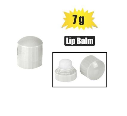 Lip balm container screw top lid 7g