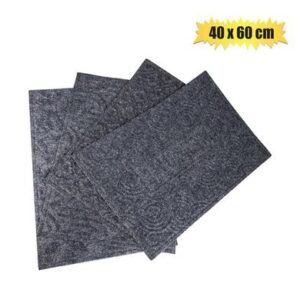 Doormat embossed asst 40x60cm 3mm