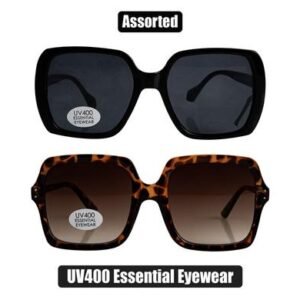 Sunglass ess/lds sq oversized classic