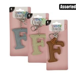 Keychain alpha faux-leather f