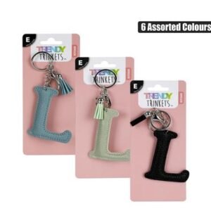 Keychain alpha faux-leather l