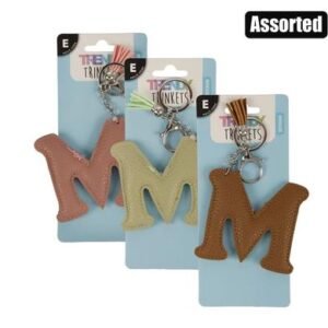 Keychain alpha faux-leather m