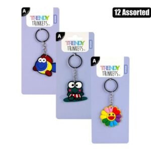 Keychain eva cartoon shapes