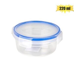 Container mini clip lock round 220ml