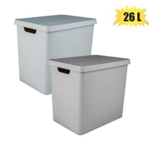Storage box pl vinto design 26l w/lid