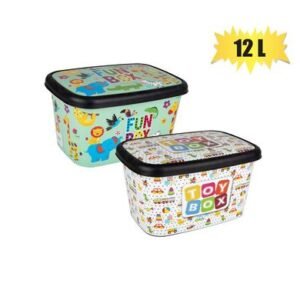 Storage box decorated deep 12l