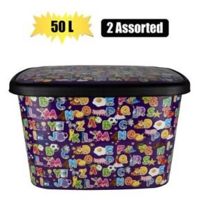 Storage box decorated deep 50l