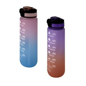 Water bottle 1l two-tone