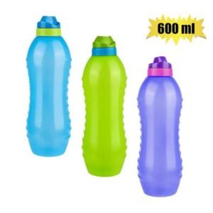 Water bottle 600ml easy grip