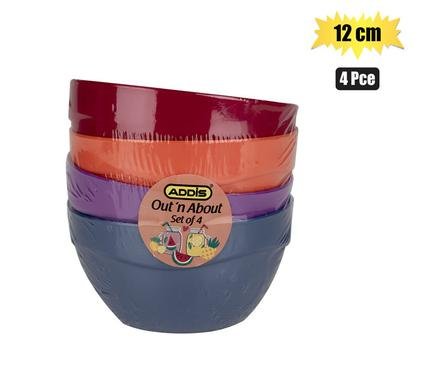 Salad bowl 4pc 12cm dia