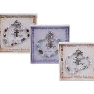 Orn trinket bracelet blessing asst