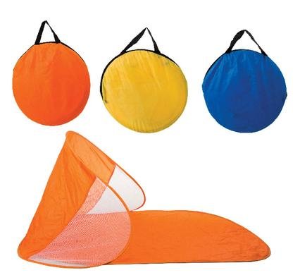 Beach mat w/visor 140x60cm & bag