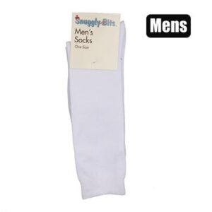 Socks men white