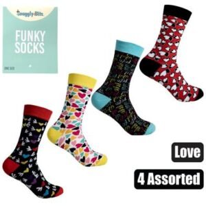 Socks unisex love asstd
