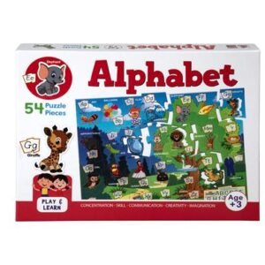 Puzzle jigsaw alphabet 54pc