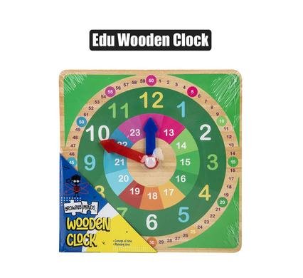 Edu wood clock