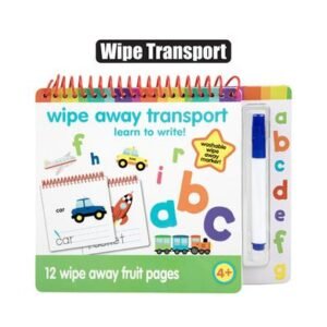Book edu dry wipe transport